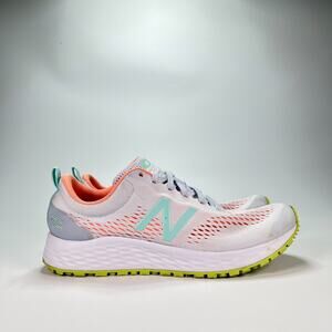 New Balance Fresh Foam Arishi V3 White Pink Running Shoes WIDARISD Womens Size 9